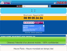 Tablet Screenshot of horlogeparlante.com