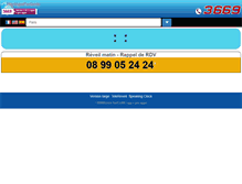 Tablet Screenshot of horlogeparlante.fr